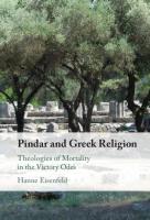 Pindar & Greek Religion