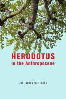 HERODOTUS IN THE ANTHROPOCENE