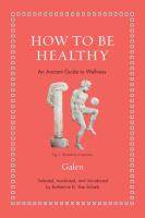 How to be healthy