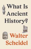 What is ancient history?