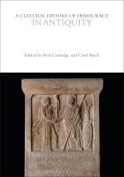 History of democracy in antiquity