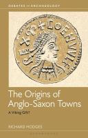 Anglo-Saxon Towns