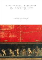 Cultural History of Work