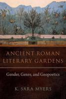 Ancient Roman Literary Gardens