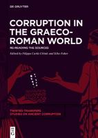 Corruption in the Graeco-Roman World