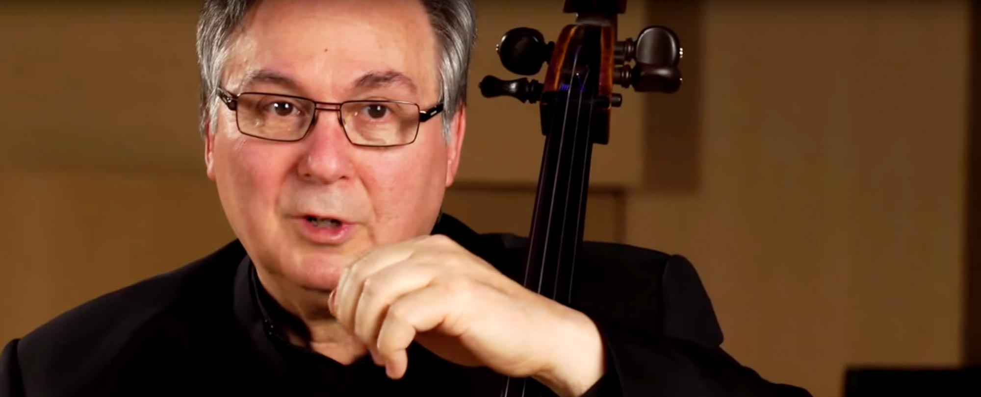 Cellist Ralph Kirshbaum in memory of Professor Segal