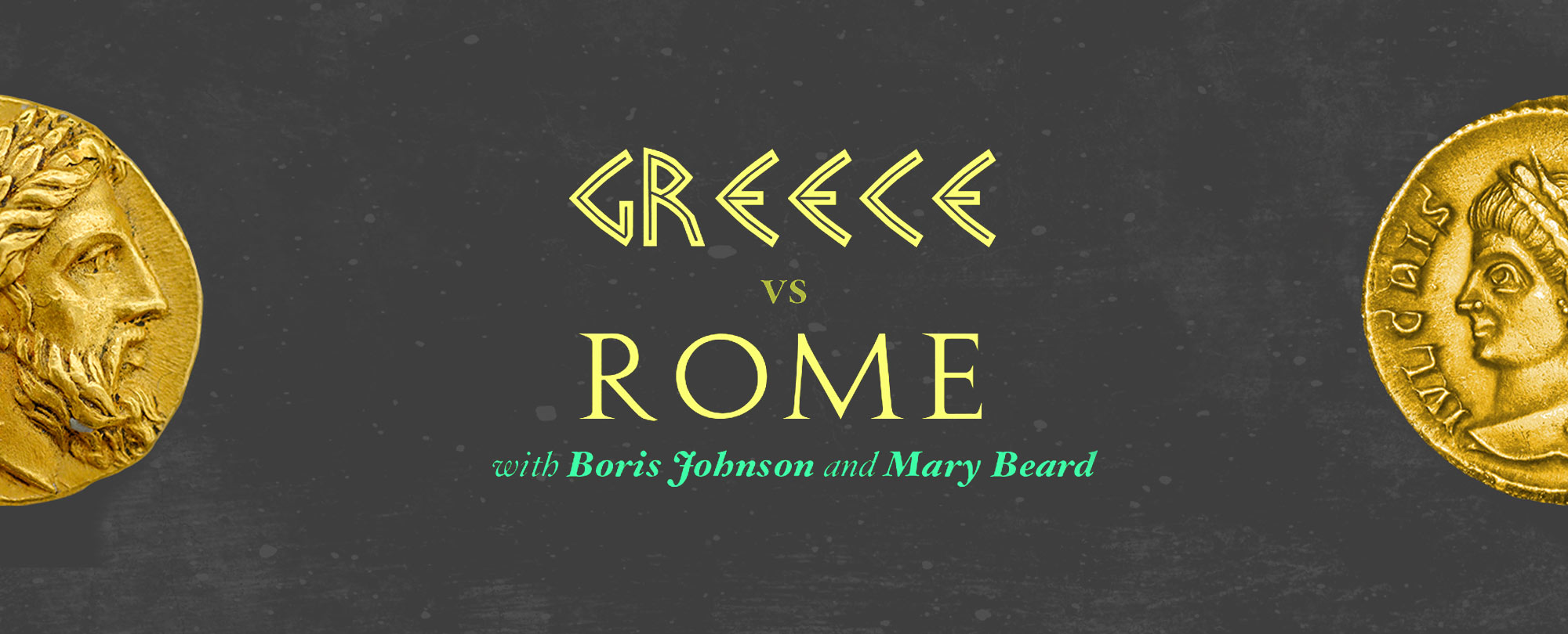 Greece vs Rome Boris Johnson and Mary Beard