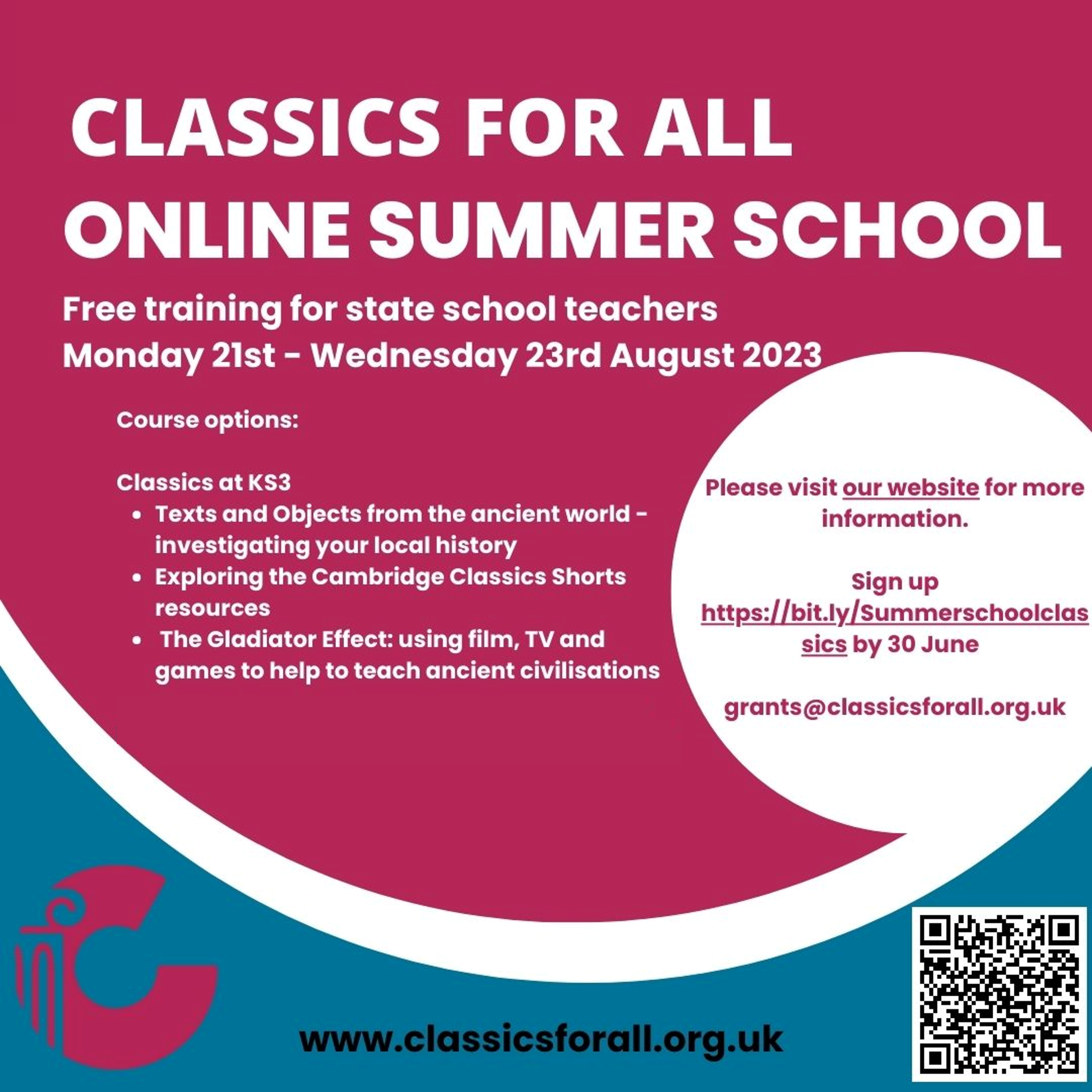 Summer school details
