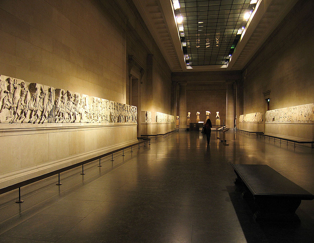 The Elgin Marbles in their current gallery in the British Museum